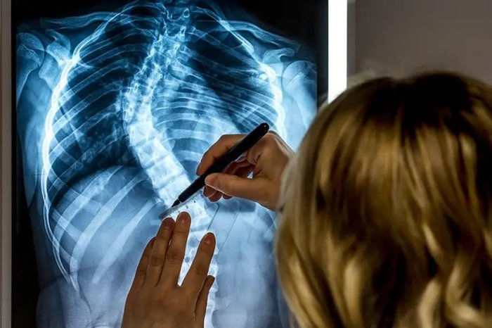 A escoliose prejudica a função cardíaca na idade adulta