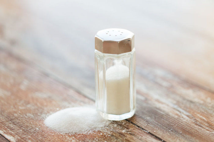 O eczema pode, às vezes, ser causado pela ingestão excessiva de sal